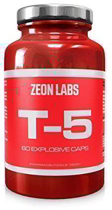 Zeon Labs T5 Extreme Fat Burner (60 Capsules) | Original T5 Fat Burners | UK Manufactured | Best Slimming Diet Pills Super Strong | T5s Weight Loss Tablets | for Men & Women (60 Capsules)