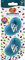 California Scents Jelly Belly Blueberry Mini Vent 3D Gel Duo Pack Air Freshener Car Fragrance, Green