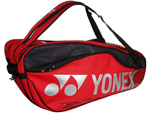 YONEX 9829 Pro 9 Schlägertasche, Color- Red