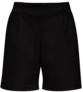 ICHI IHKATE SHO3 Damen Sweatshorts Bermuda Shorts Kurze Hose mit Stretch-Anteil Regular-Fit, Größe:XS, Farbe:Black (194008)