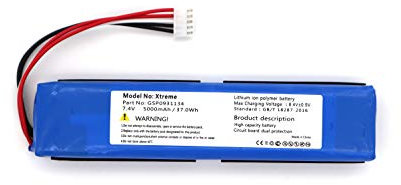 Replacement Battery for JBL Xtreme GSP0931134 XTREME(5000mAh)