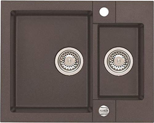 Alveus 4218003 | Fregadero ROCK 80 | Color : Chocolate