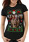style3 Allein zu Haus Damen T-Shirt Kevin Xmas Weihnachten Weihnachtspullover Pulli Ugly Sweater Strick, Größe:M