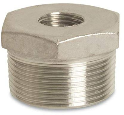 Gewindefitting Edelstahl Reduzierstück 1 1/2 AG x 1 IG