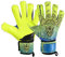 Keeperking Torwarthandschuhe Erwachsene Kinder Jugend mit und ohne Fingerschutz Fußballhandschuhe abnehmbar fingersave 4mm Unisex (8, Gelb- Abnehmbar FS)