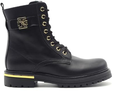 Nero Giardini I332790F Anfibi Teen da Ragazza in Pelle