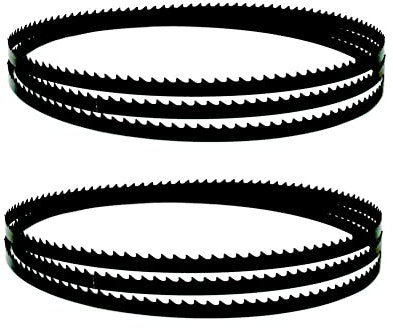 2PCS 2500mm Wood Bandsaw Blades 13 Width 10 TPI Carbon Band Saw Blade For Metabo Makit Dewalt Bosch Woodworking Tools (Size : 10T)