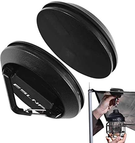 Vigcebit Magnetic Hooks | Magnetic Hooks for Canopy | Strong Magnetic Tent Light Hook Portable Outdoor Camping Picnic Magnet Clip Lamp Hanger Lantern Holder Tent Accessories