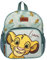 Personalisierter Kindergarten-Rucksack mit Name Disney König der Löwen Simba | Kleiner Kinderrucksack Jungen Mädchen | Freizeitrucksack mit seitlichen Netztaschen