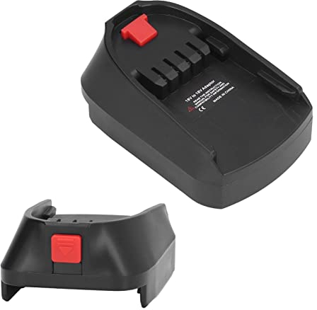 18V Batterie Adapter Akku Adapter Konverter Konvertiert Bosch BAT618 Li Ion Akkus für Elektrowerkzeug BOSB18C Ersatz Akkuadapter für Bosch Geräte Elektriker Handwerker Heimwerker