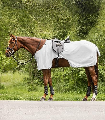 Waldhausen Fliegenausreitdecke Protect, Silbergrau/grau, 155 cm