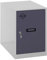 Simon Rack Simonlocker Kommode, klein, 475 x 400 x 500 mm, Amario aus Metall, inkl. Schlüssel, Grau/Anthrazit