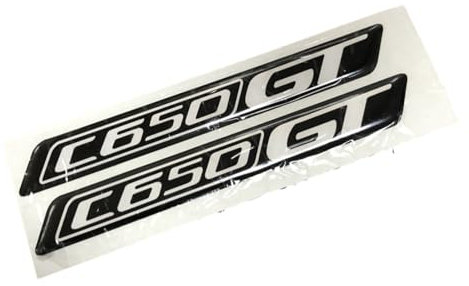 DSMBKS - Adesivi per carenatura, per B-MW C650GT C 650 C650 GT Sport Scooter Emblema Logo Moto Bici Serbatoio Carenatura Ruote Decalcomanie A
