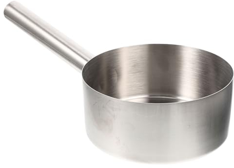 GOOHOCHY Louche à Avec Anse Arrosoir De Jardin Louche De Bain Louche Cuillère à Eau De Cuisine Louche Wok Cuillère Louche De Bain Gobelet à Acier Inoxydable Polyvalent Monstre Du Loch Ness