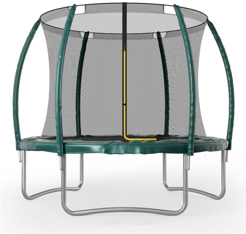 The Fellie Trampoline for Kids 6FT Trampoline for Toddlers Outdoor Trampolines with Safety Enclosure Net Junior Jumper Trampolines with Ladder