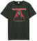 Amplified Powerslave Iron Maiden Unisex Adult T-Shirt (L) (Charcoal, Red)