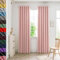 GAIFNAG Pencil Pleat Blackout Curtains 200 x 240 cm Drop Eyelet, Lightweight, Thermal Insulated Soft Fabric Door Curtains for Apartment/Hotel Dorm, Pink