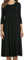 Shop Nova® Womens Ladies Plain Jersey Swing Dress Casual Long Sleeve MIDI Dresses Skater (Black, 24)