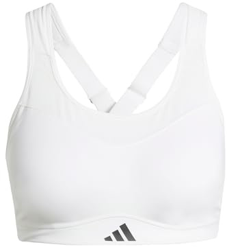 adidas TLRD Impact Training High Support Bra White