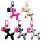 Neikafan 5 Pièces Porte Clef Chien Ballon Porte-Clés Chien En Forme De Ballon Porte Clef Chien Cadeau Pour Les Filles Et Les Femmes Qui Aiment Les Chiens