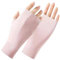 YIZITU Ice Silk lange dünne Fahrhandschuhe, rutschfeste Fäustlinge für Damen, Sonnenschutz, Elektrofahrzeug, Reiten, Touchscreen-Handschuh