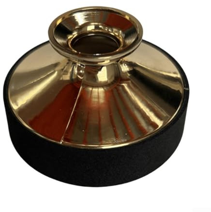 Saxophonists' Solution Kompaktes und effektives lautloses Spielen mit unserem Altsaxophon-Dämpfer (Gold)