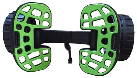 JTKSSCS Carro Kayak Kayak Trailer Detachable Beach Wheel 2-Wheel Canoe Boat Carrier Cart Plastic Single Beach Board For Kayak Cart Trolley