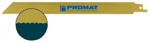 PROMAT 814700 Säbelsägeblatt L.205mm Bi 10Z./Zoll flex. PROMAT 5St./VE