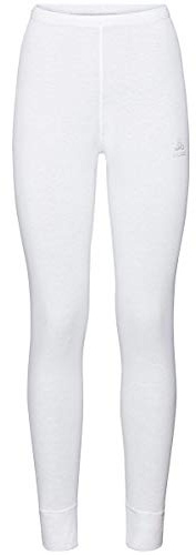 ODLO Damen Funktionsunterhose lang Pants long warm (152041 10000) weiß, Gr. XS