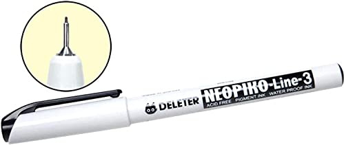 DELETER Neopiko Line 3 Manga Comic Pen - Black 0.8mm
