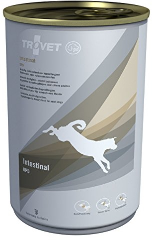 Trovet Intestinal (Ente-Kartoffel) DPD | 6 x 400 g | Diät-Nassfutter für Hunde bei Magen-Darm-Problemen und Futtermittelunverträglichkeiten | Zur Unterstützung der Verdauung