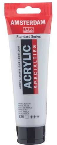 CREATIV DISCOUNT NEU Amsterdam Acrylfarbe 120ml, Perlblau