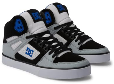 DC Shoes Pure SE - High-Top Shoes for Men - Hi Tops - Männer, Black/White/Blue, 41 EU