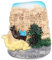 Kühlschrankmagnet mit 3D-Marrakech-Marokko-Souvenir, Heim- und Küchendekoration, Polyresin-Handwerk, Marrakesch Marokko-Kühlschrankmagnet.