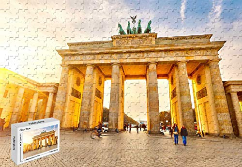 500-teiliges Puzzle – Brandenburger Tor Berlin Deutschland Tourismus Reise Holzmaterialien, 50,6 x 39,9 cm