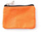 Hibate Canvas Schlüsseletui Schlüsseltasche Schlüsselmäppchen Klein für Herren Damen (Orange)
