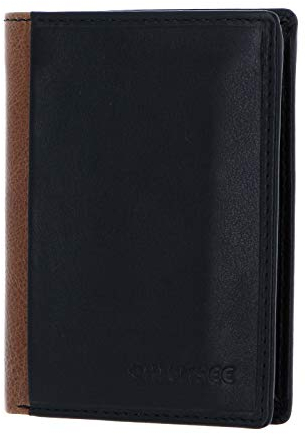 Chiemsee Houston RFID Wallet with Flap Black/Cognac