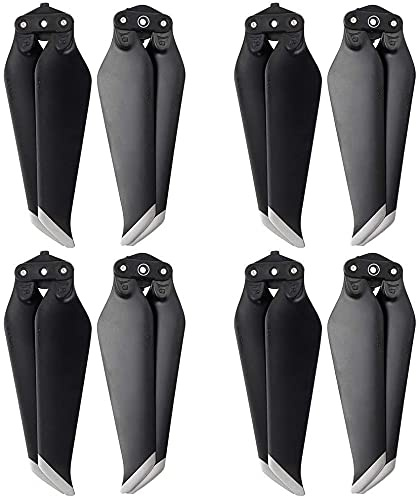 Propeller für DJI Mavic 2 Pro, geräuscharme Klingen für Mavic 2 Zoom, 8 Stück | Schnellspanner-Ersatzklingen, Drohnen-Ersatz, leicht für stabilen Flug, Nicht-OEM-Propeller mit 12 Monaten Garantie