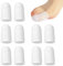 TSHAOUN 10 pièces Protection doigt de pied, Protection gros orteil,Protection Orteil Silicone, Capuchons D'Orteils Respirantes