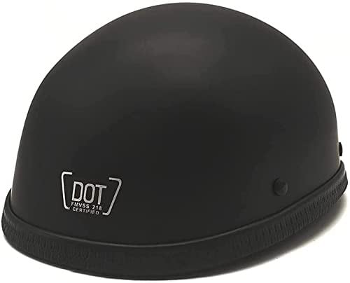 TBTB Motorradhelm Retro Halbschalenhelm ECE Zertifizierung Jethelm Mit Schnellverschluss Halbschale Brain-Cap Sturzhelm Herren Damen Mit Sonnenblende Roller Helm 1,S