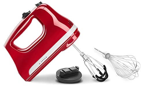 Kitchenaid 5KHM6118BER Hand Mixer 6 Speed - Empire Red, 700046869