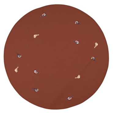 Broste Copenhagen 71210211 Bird Weihnachtsbaumdecke Smoked Paprika 120 cm
