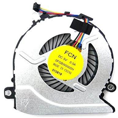 Fleshy Leaf Ventilateur de refroidissement pour processeur HP Pavilion 15-AB 15Z-A 17-G 17-G015DX 17-G100 17-G101DX 17-G179NB 17-G053US 15-AB273CA 15T-AB200 812109-001 TPN-Q15. 36 FR