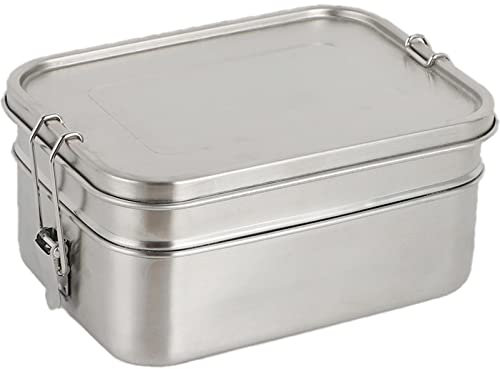 Origin Outdoors Deluxe Doppel Lunchbox Schwarz 1,9 L