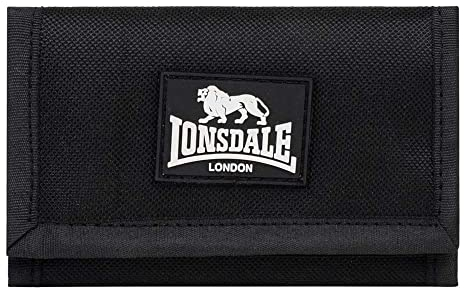 Lonsdale Aunby Geldbörse Portemonnaie schwarz