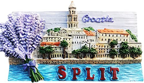 Split Kroatien Magnet Kühlschrank Kühlschrank Magnet Dekoration Aufkleber Souvenir Harz Handwerk Küche Whiteboard