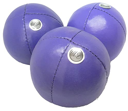 3X Mister Babache Bean Bag 67mm Jonglierbälle Spielzeug Jongleur Zirkus - lila