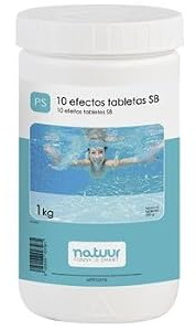 NATUUR Chlore 10 actions Pastilles 250 g