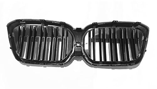 Car Front Grille Sport Grill, für BMW New Energy iX3 2021 ABS Front Grille Ribs Mesh Mesh Radiator Grille Racing Grille