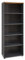 Memphis Aktenregal in Artisan Eiche Optik, Graphit - Modernes Standregal mit 5 offenen Fächern - 75 x 197 x 38 cm (B/H/T)